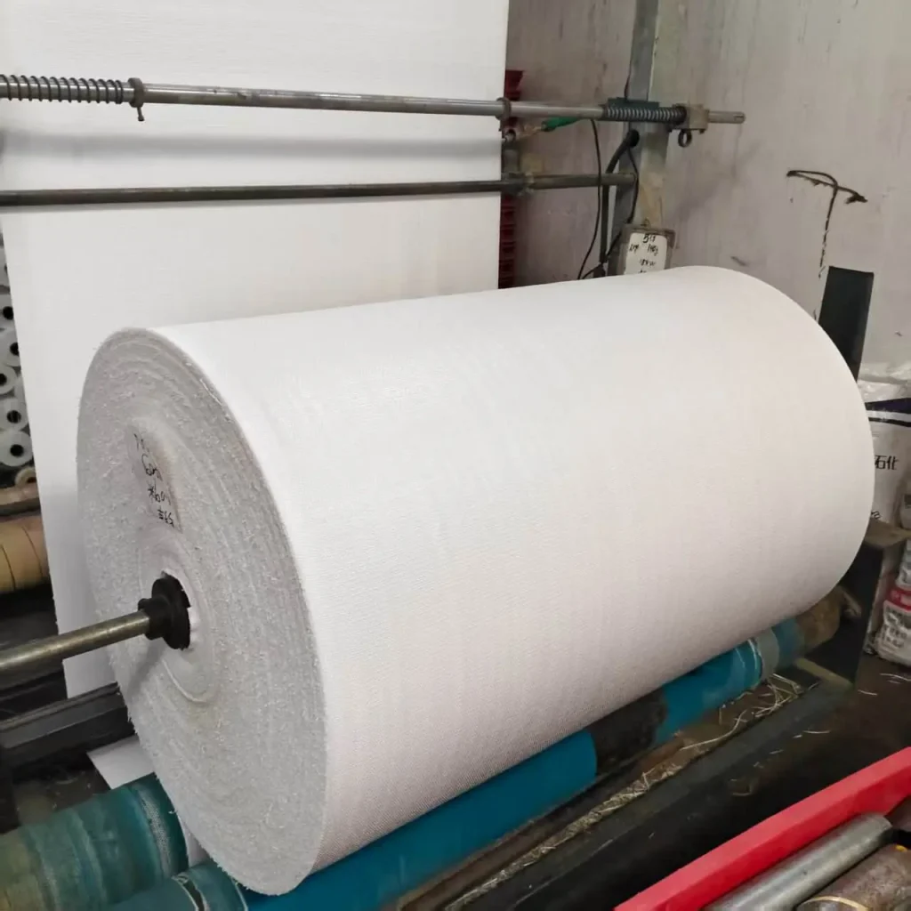 Tubular Polypropylene Material PP Woven Fabric ...